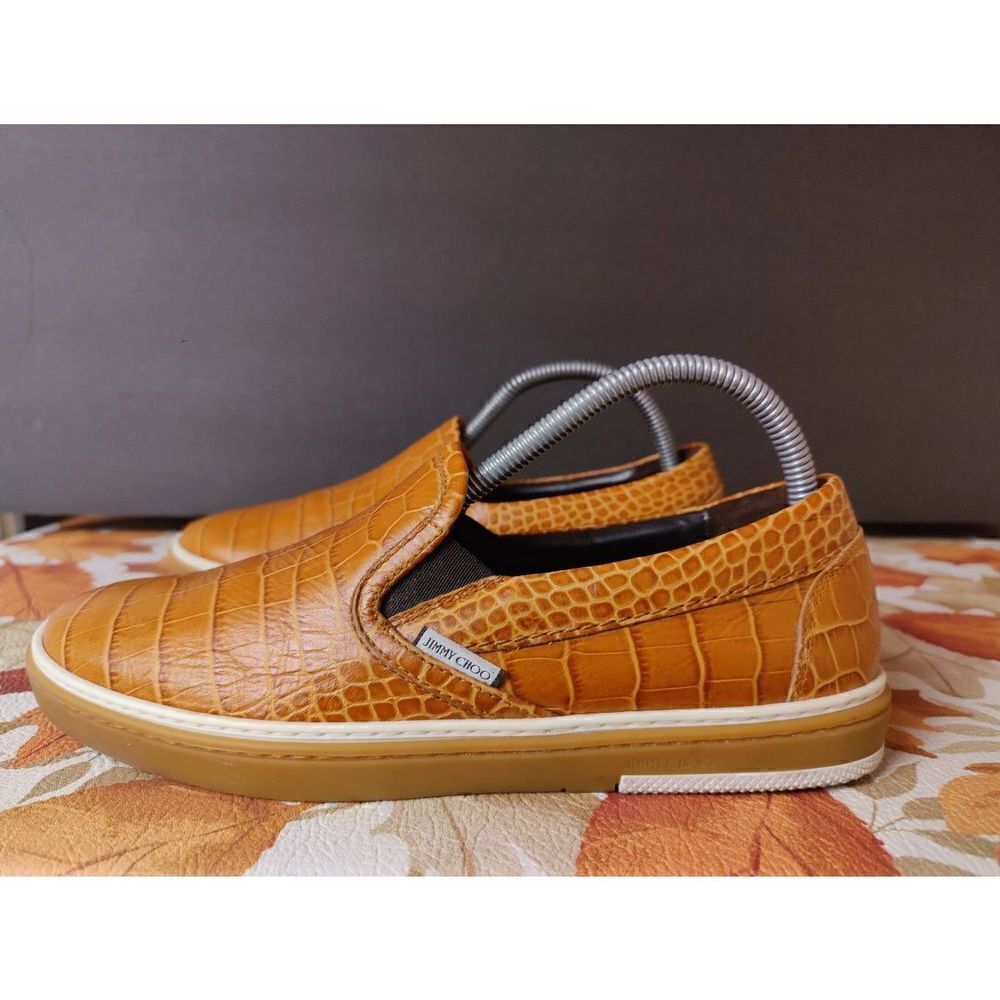 Jimmy Choo Loafers Croc Leather